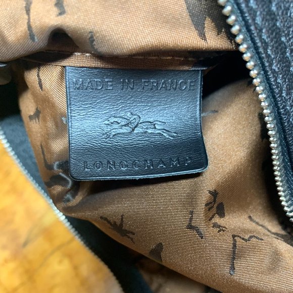 Longchamp "Le Pliage Cuir" Large Leather tote - Picture 9 of 10